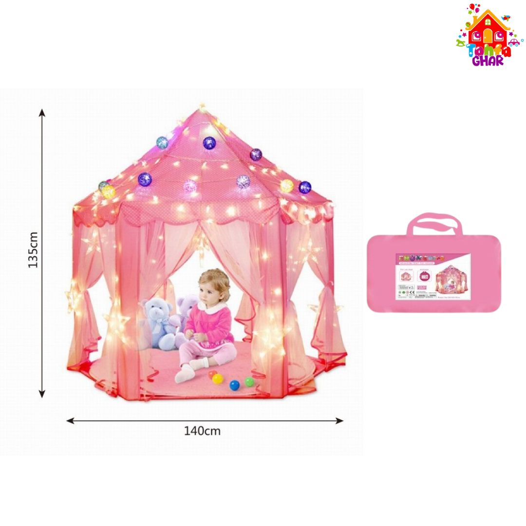 Princess Play Tent with Lights