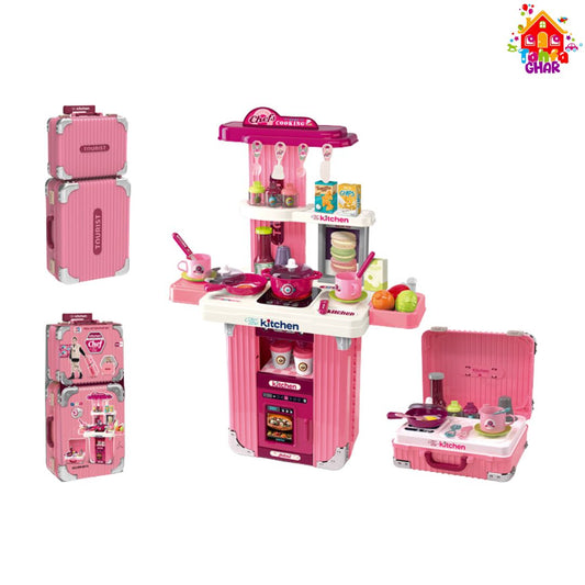 Kids Portable Kitchen Playset
